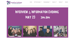 Desktop Screenshot of crumlincollege.ie